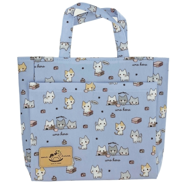 Uma Hana Handbags - Waterproof Cat Mini Tote Handbag Purse
